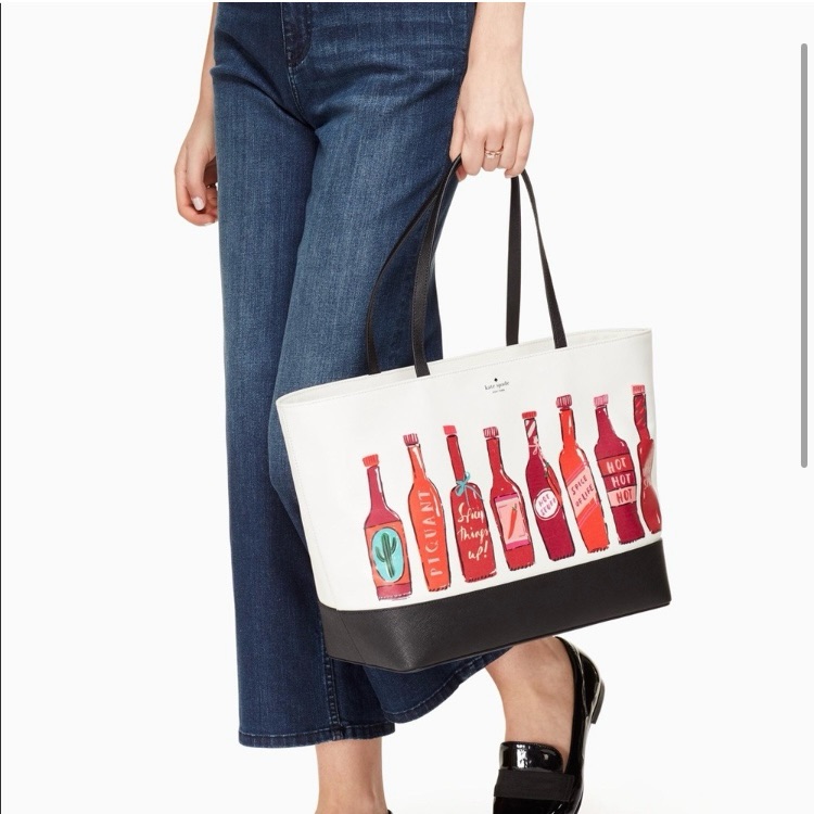 Kate Spade Hot Sauce, Tote Bag
